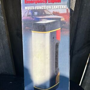 Emergency Signal Multi-Function Lantern - Black and Red